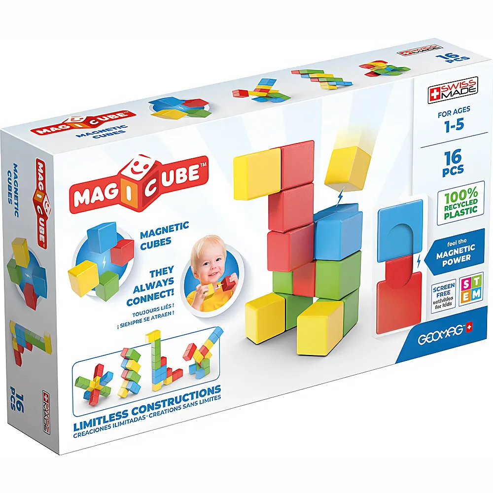 Geomag Green FullColor Try Me - 16 Teile