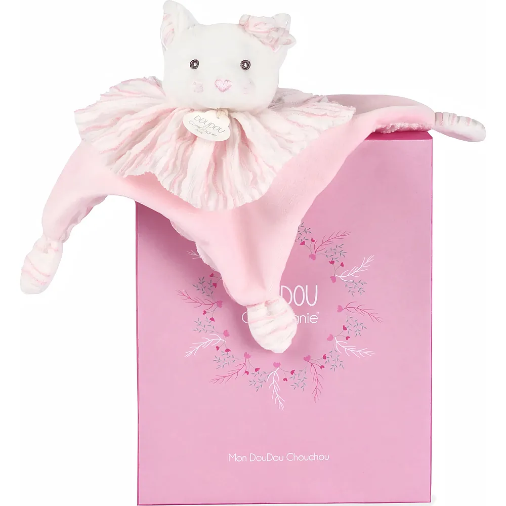 Doudou et Compagnie Katze Schmusetuch - 20 cm