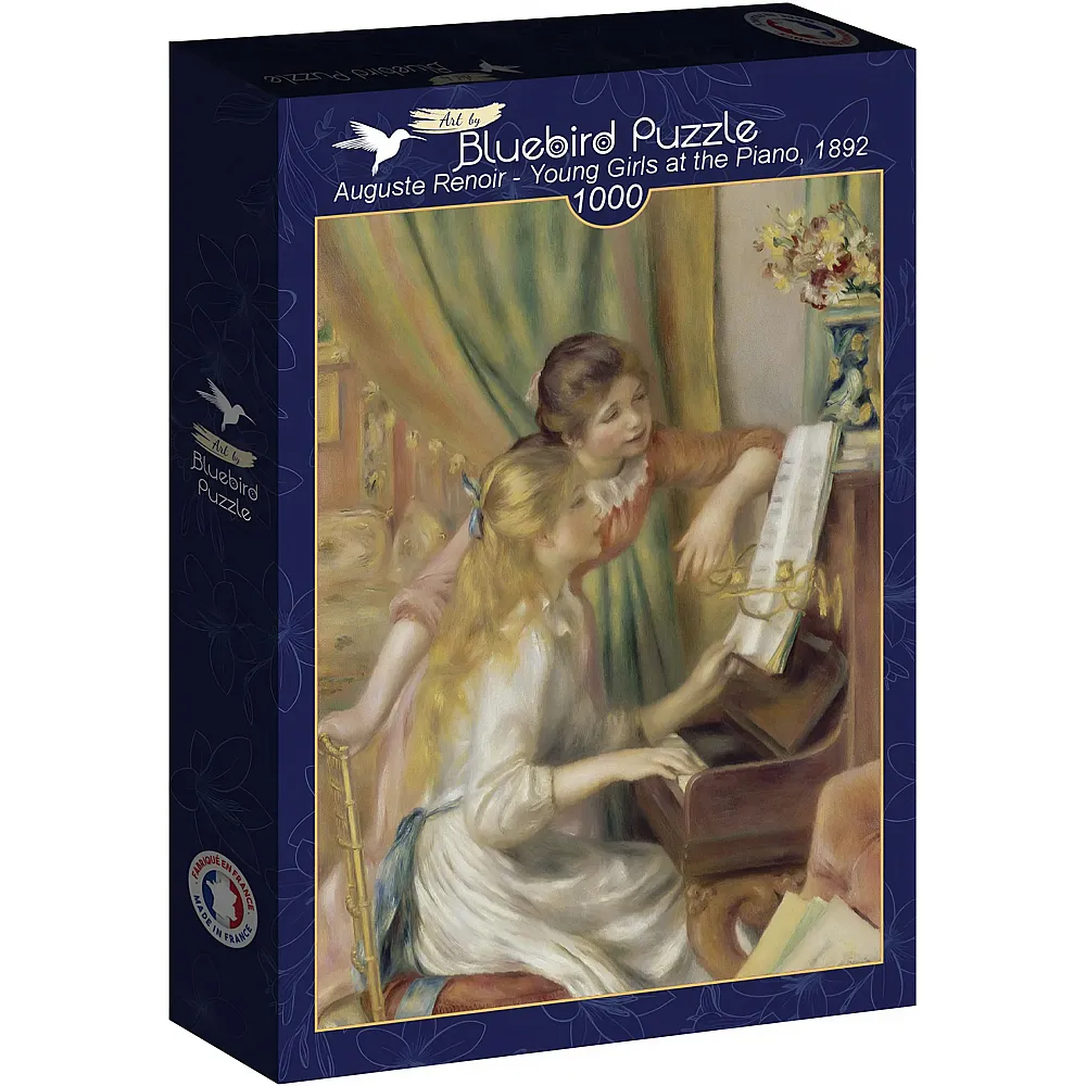Bluebird Puzzle Auguste Renoir Young Girls at the Piano, 1892 - 1000 Teile