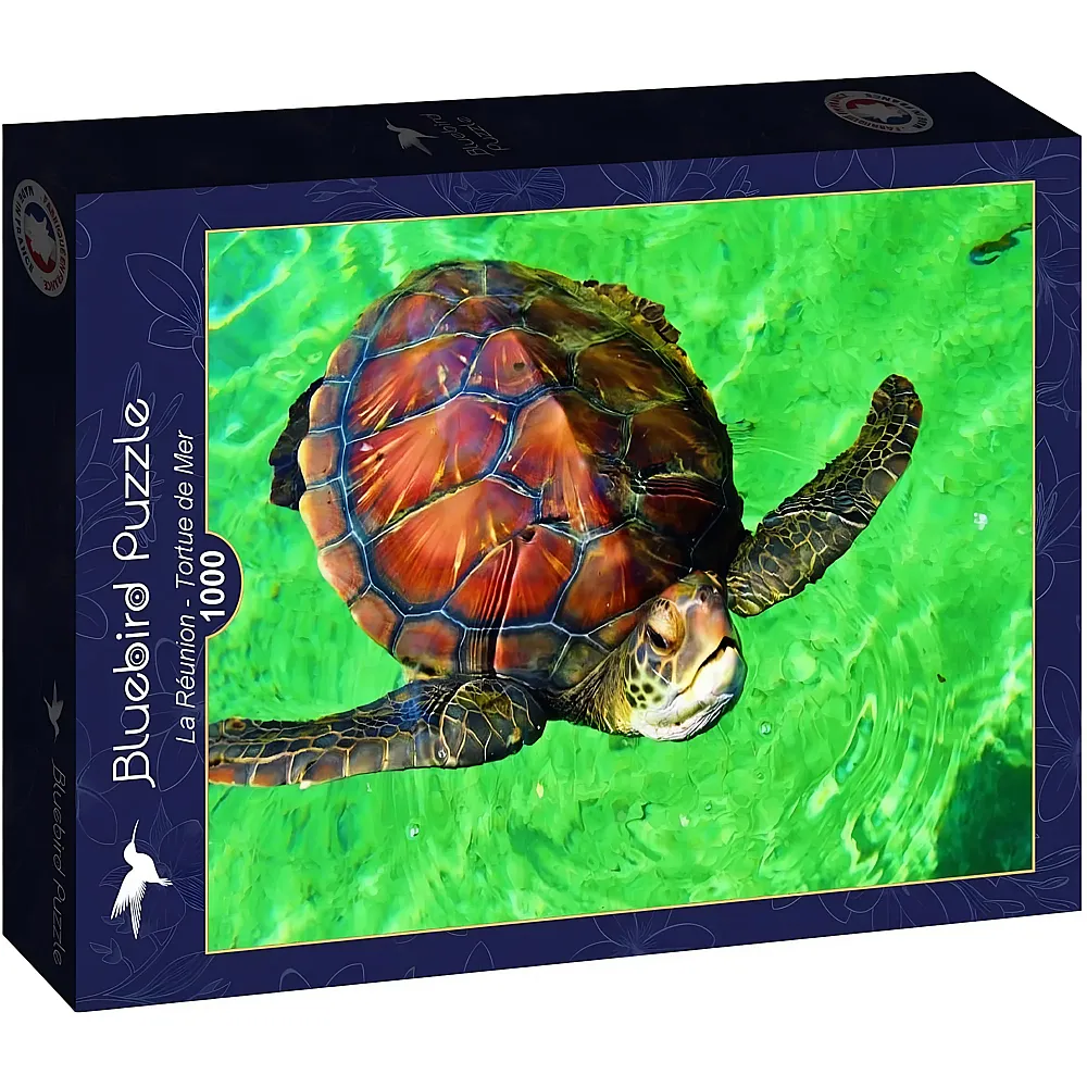 Bluebird Puzzle La R�union - Tortue de Mer - 1000 Teile