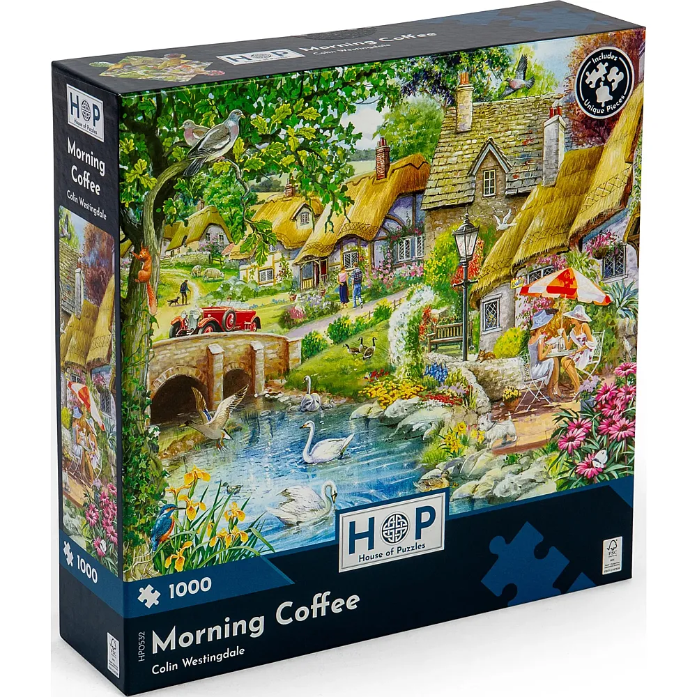 HOP - House of Puzzles Morgenkaffee 1000Teile