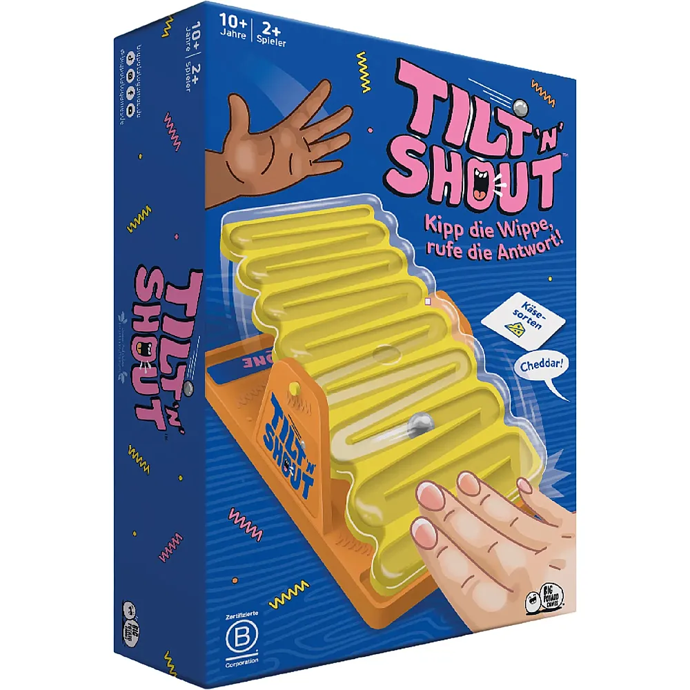 BIG Potato Tilt n Shout, d ab 10 Jahren, 2-6 Spieler