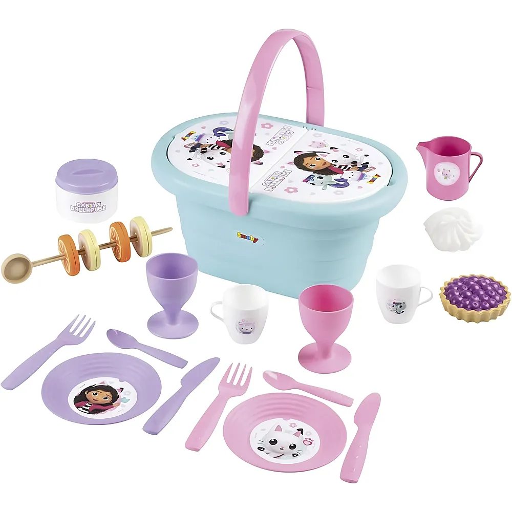 Smoby Gabby's Dollhouse Picknickkorb 21Teile