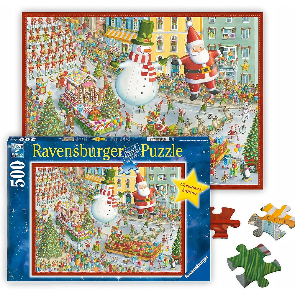 Ravensburger Puzzle Here Comes Christmas - 1000 Teile