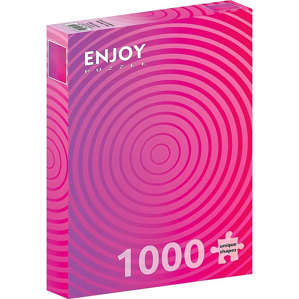 Enjoy Puzzle Circle Gradient Number One - 1000 Teile