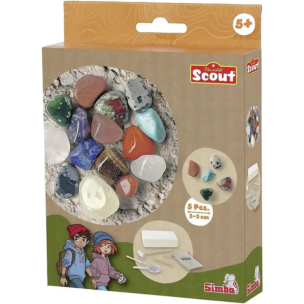 Simba Scout Mineralien ausgraben