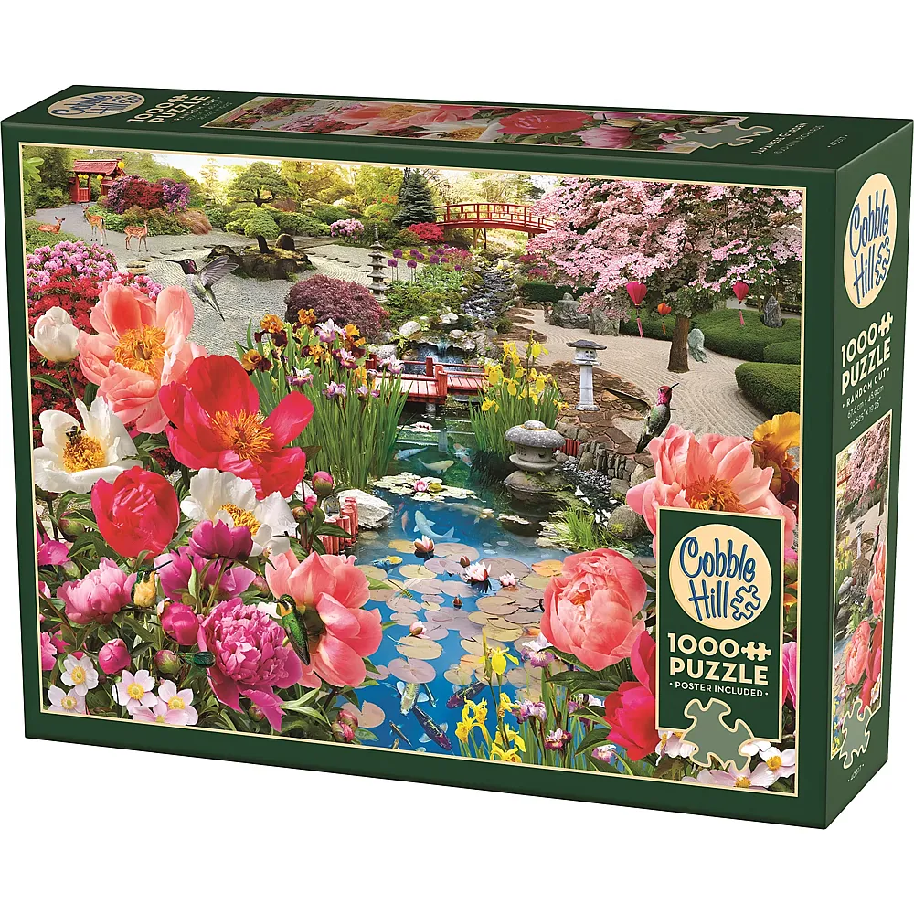 Cobble Hill Puzzle Japanischer Garten - 1000 Teile