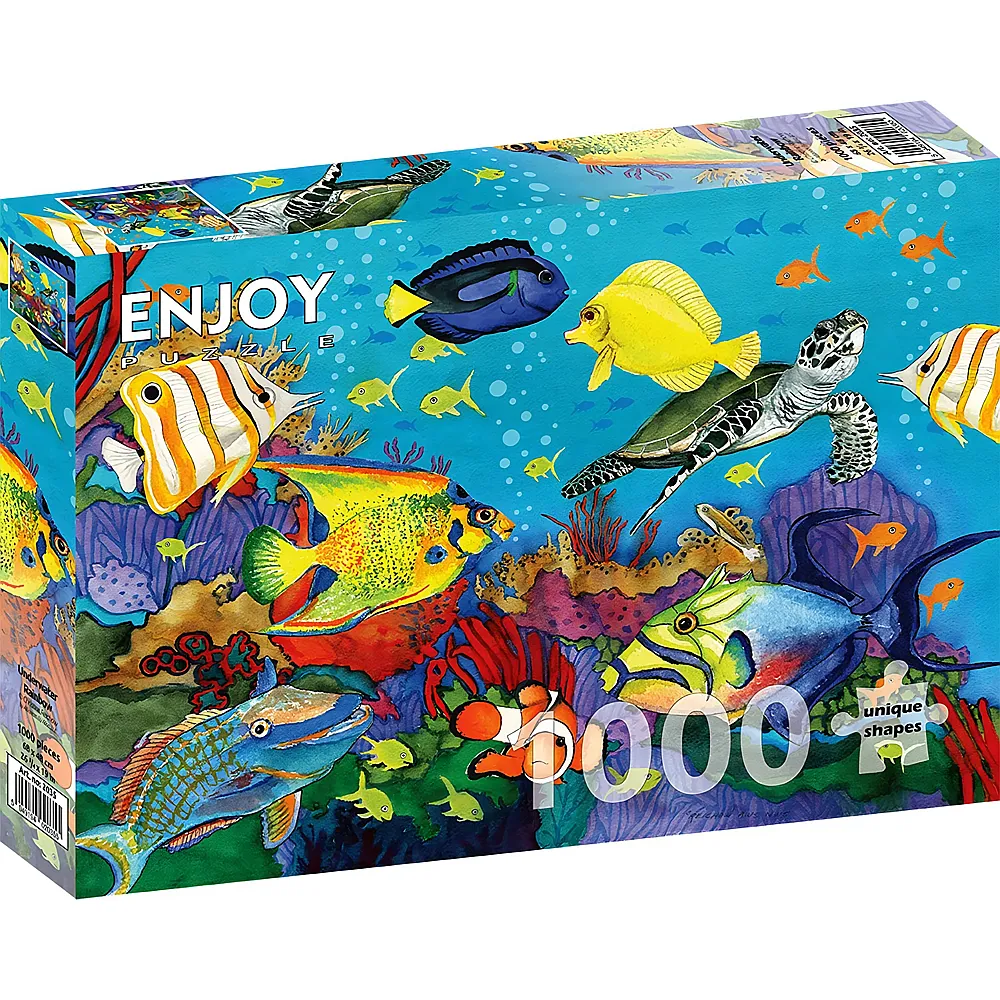 Enjoy Puzzle Underwater Rainbow - 1000 Teile