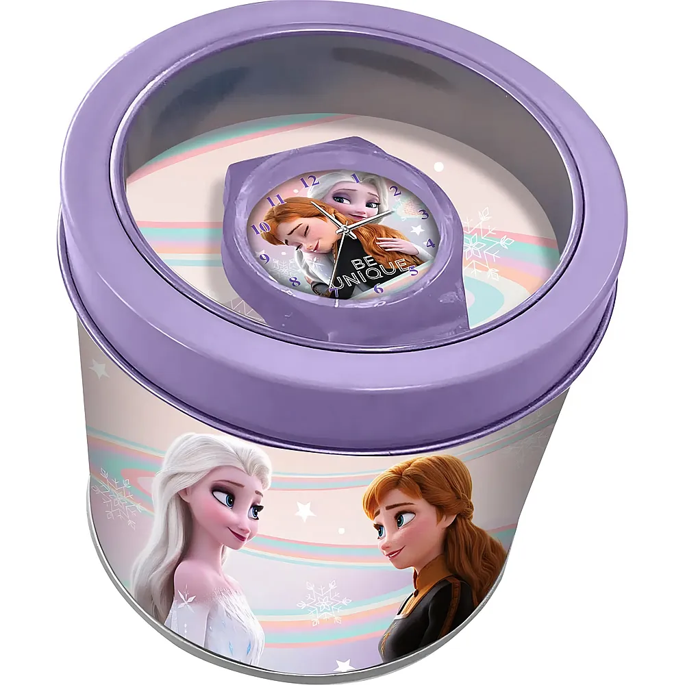 Kids Licensing Disney Frozen - Armbanduhr in Geschenkbox aus Metall - Suche