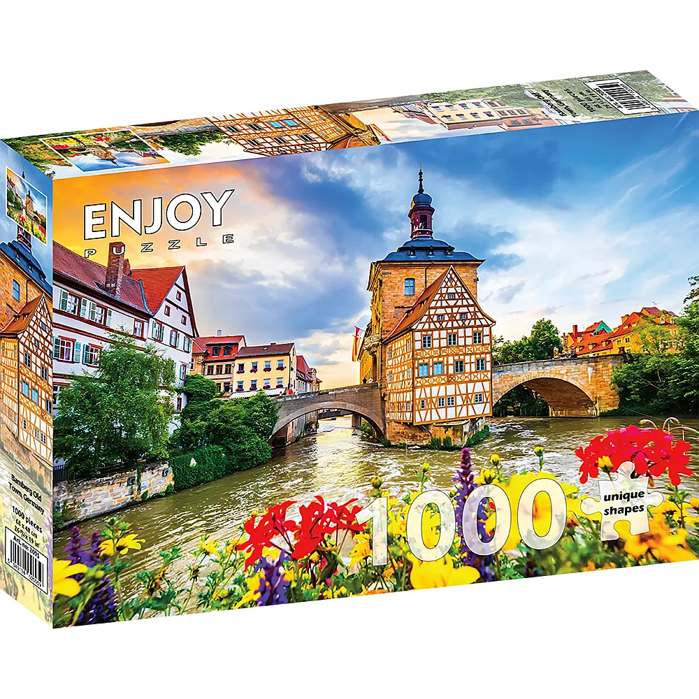 Enjoy Puzzle Bamberg Altstadt, Deutschland - 1000 Teile