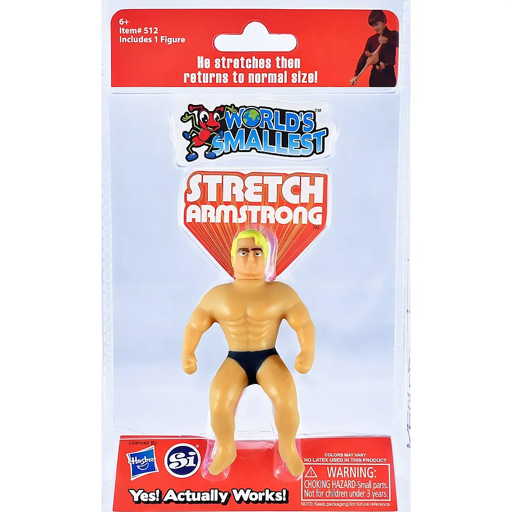 Super Impulse Worlds Smallest Masters of the Universe Stretch Armstrong