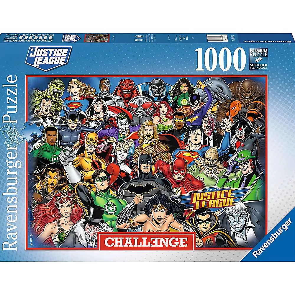 Ravensburger Puzzle Challenge DC Comics 1000Teile
