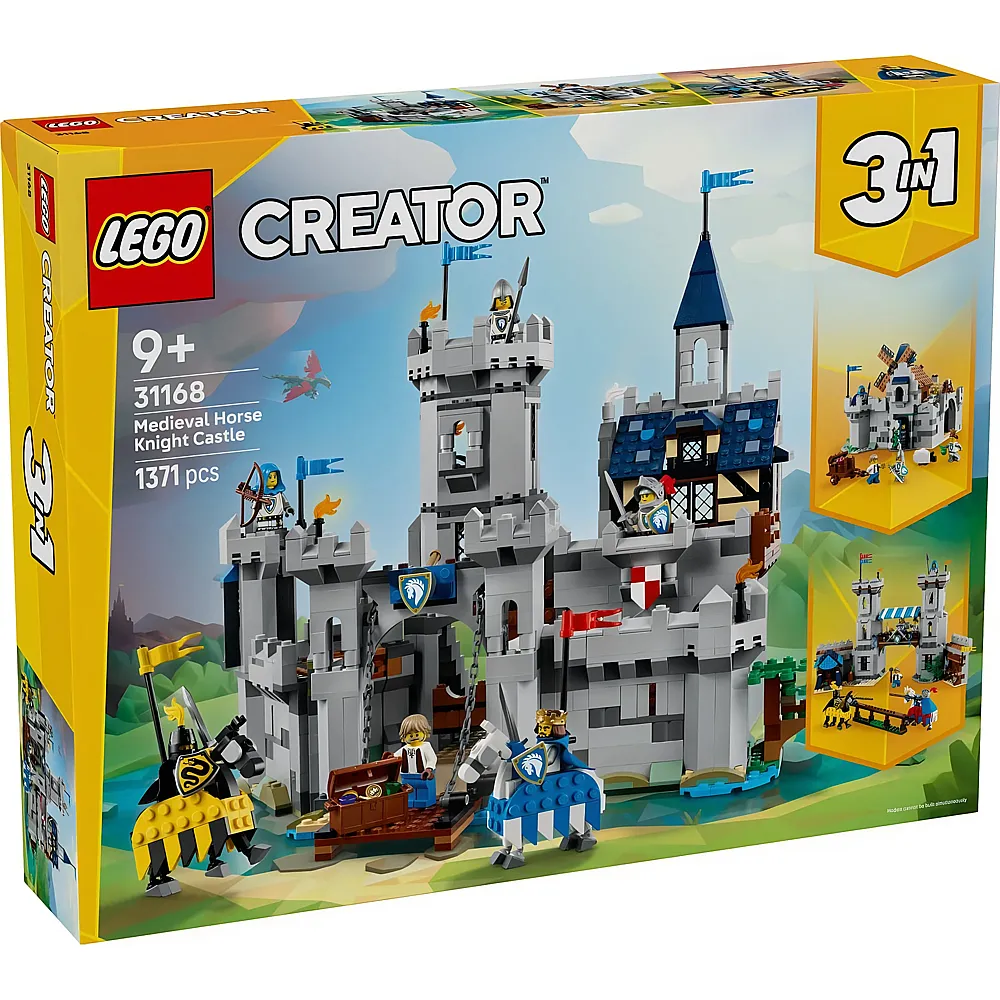 LEGO Creator Ritterburg im Mittelalter 31168