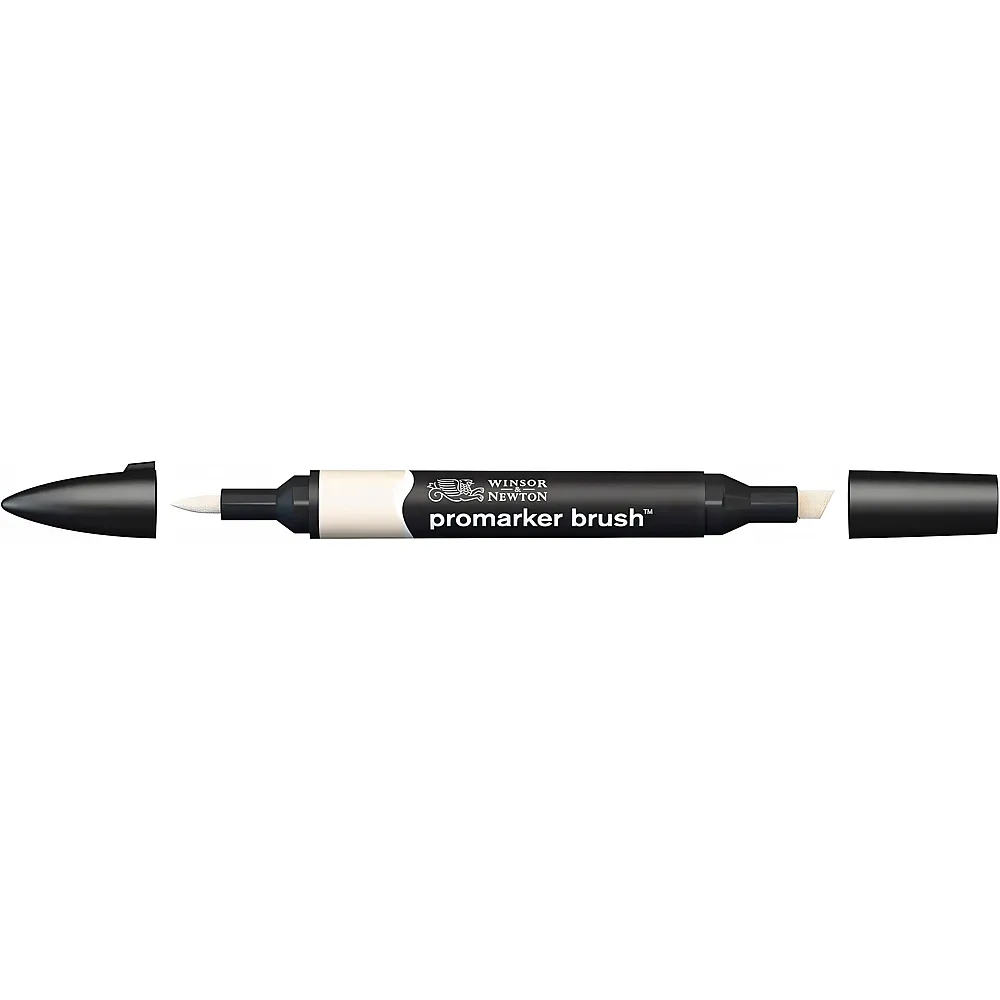 meinspielzeug - Winsor & Newton Promarker Brush mit 2 Spitzen Mandel | Farbe & Kreide