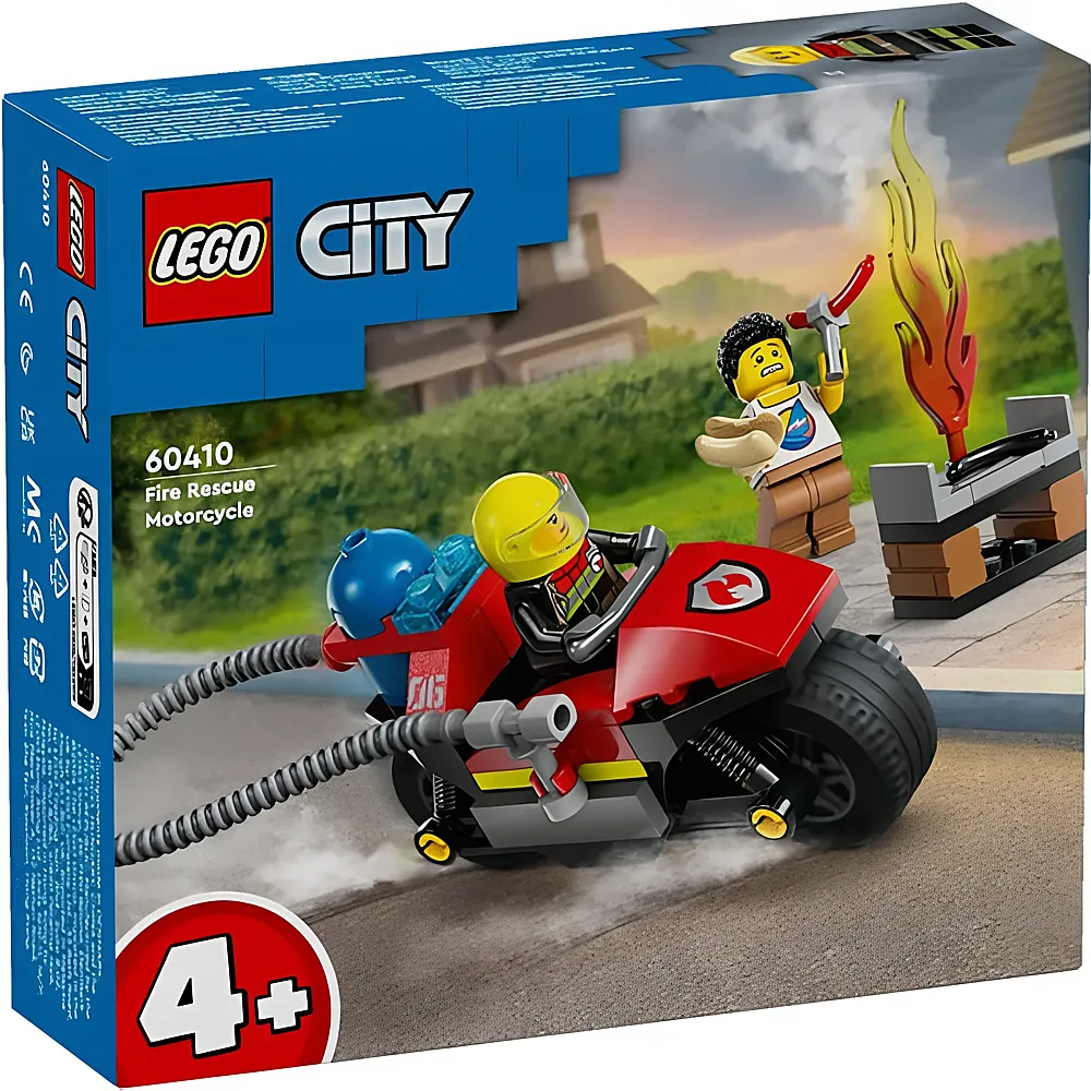 LEGO City Feuerwehr-Motorrad 60410