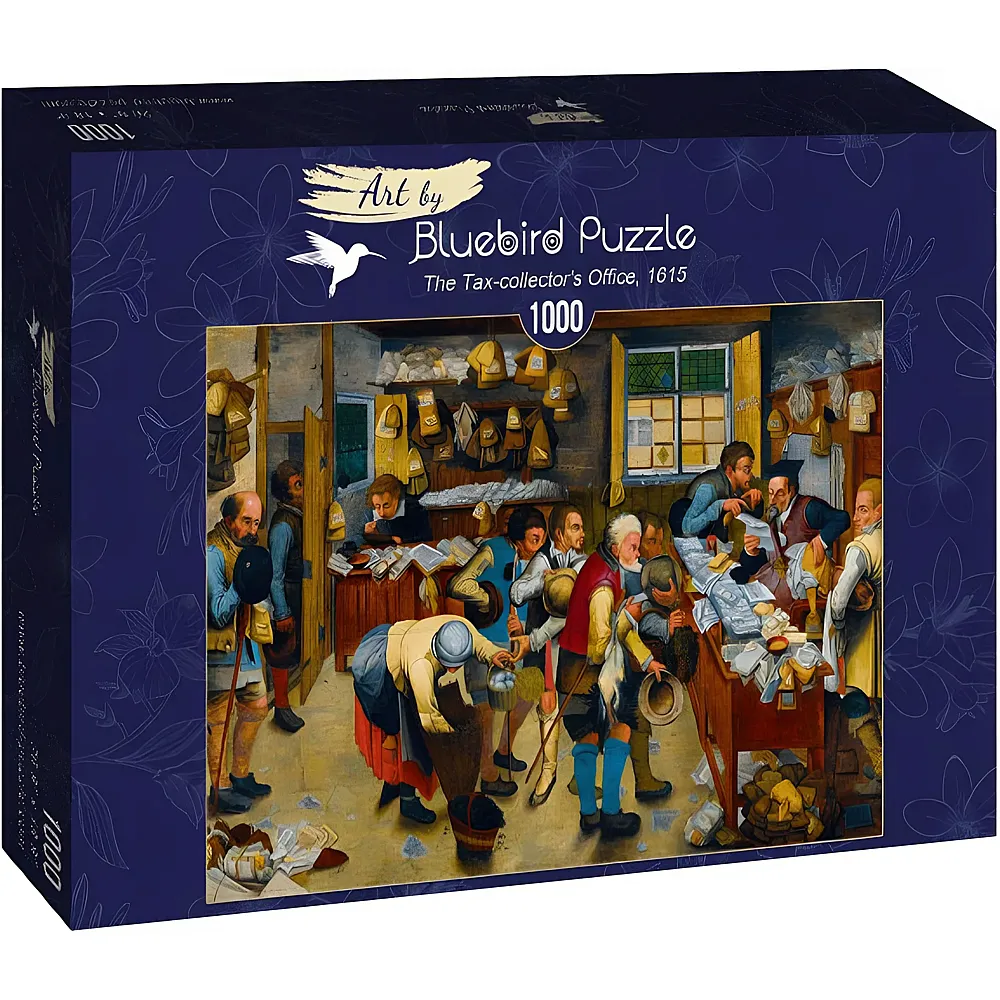 Bluebird Puzzle Pieter Bruegel The Tax-collector's Office, 1615 1000Teile