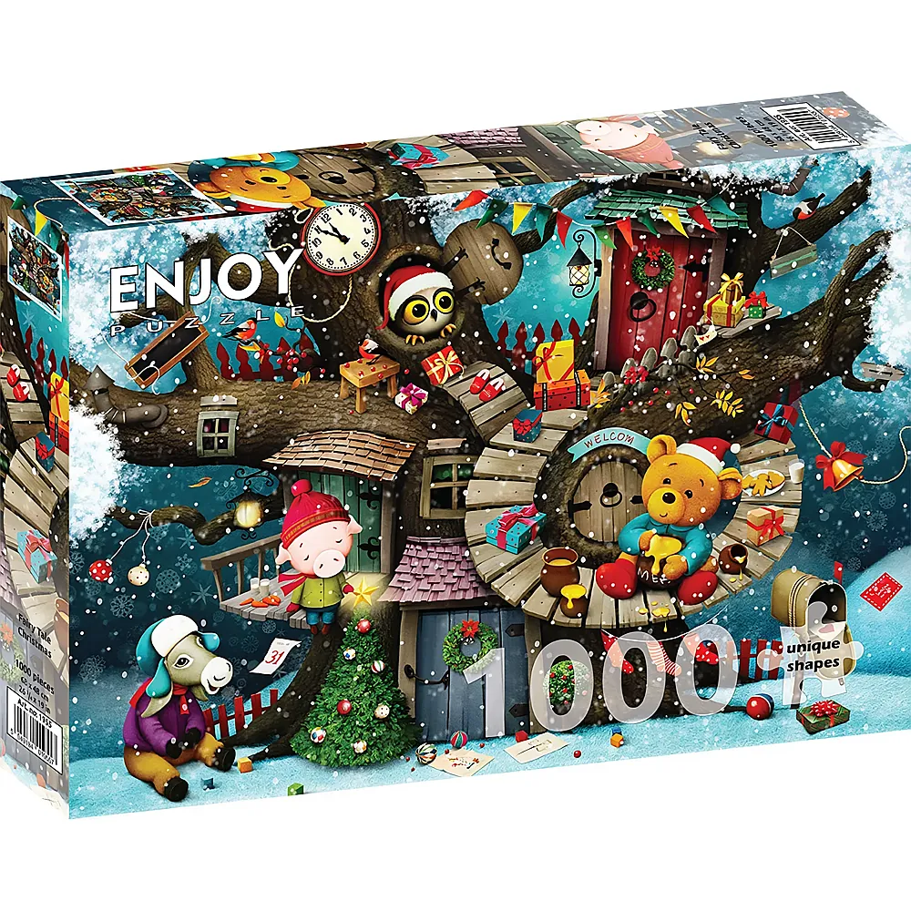 Enjoy Puzzle Fairy Tale Christmas - 1000 Teile