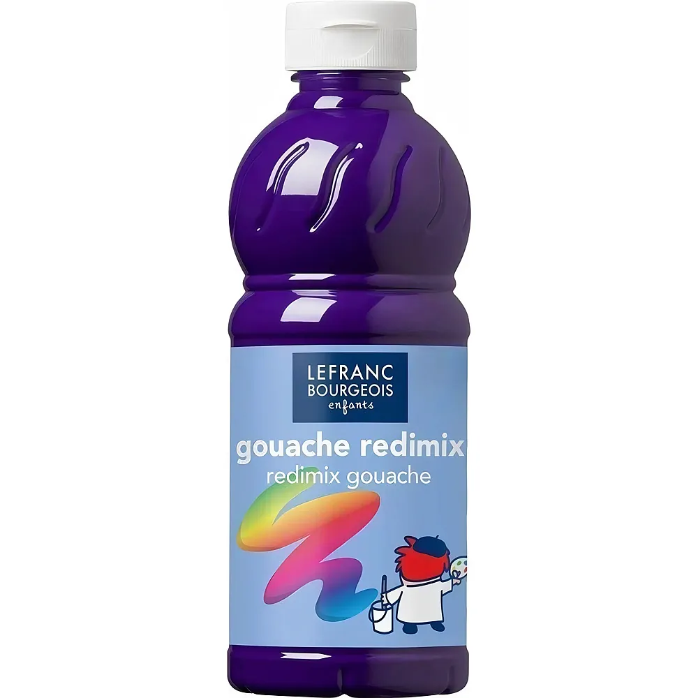Lefranc Bourgeois Lfb Flssige Tempera Redimix 500ml Flasche - Violett - Suche
