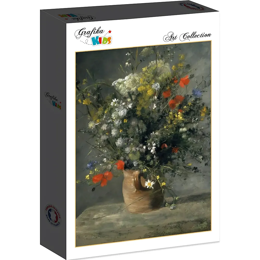Grafika Puzzle Art Collection Grafika Kids Auguste Renoir : Flowers in a Vase, 1866 - 12 Teile