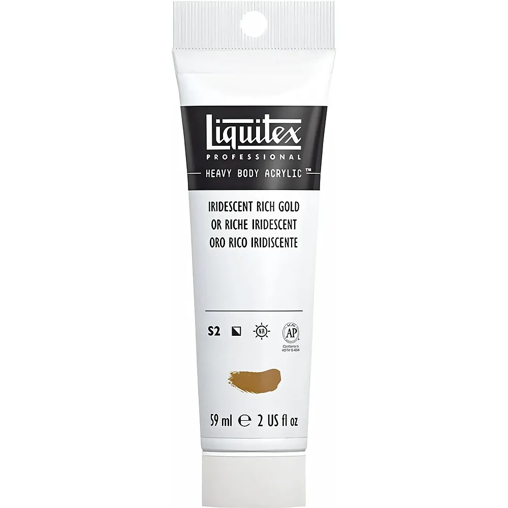 Liquitex Lqx Prof. Heavy Body Acrylfarbe 59ml Tube Irisierendes Satte - Suche