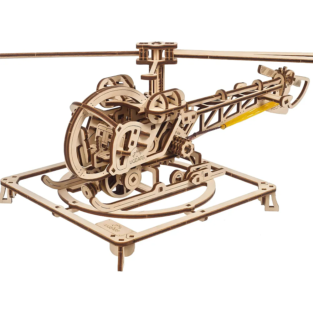 Ugears Mini-Hubschrauber - 163 Teile