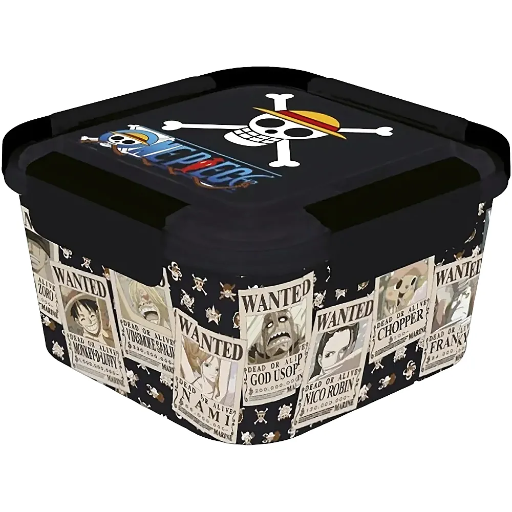 meinspielzeug - Stor One Piece Lunchbox Wanted 1810 ml | Essen & Trinken