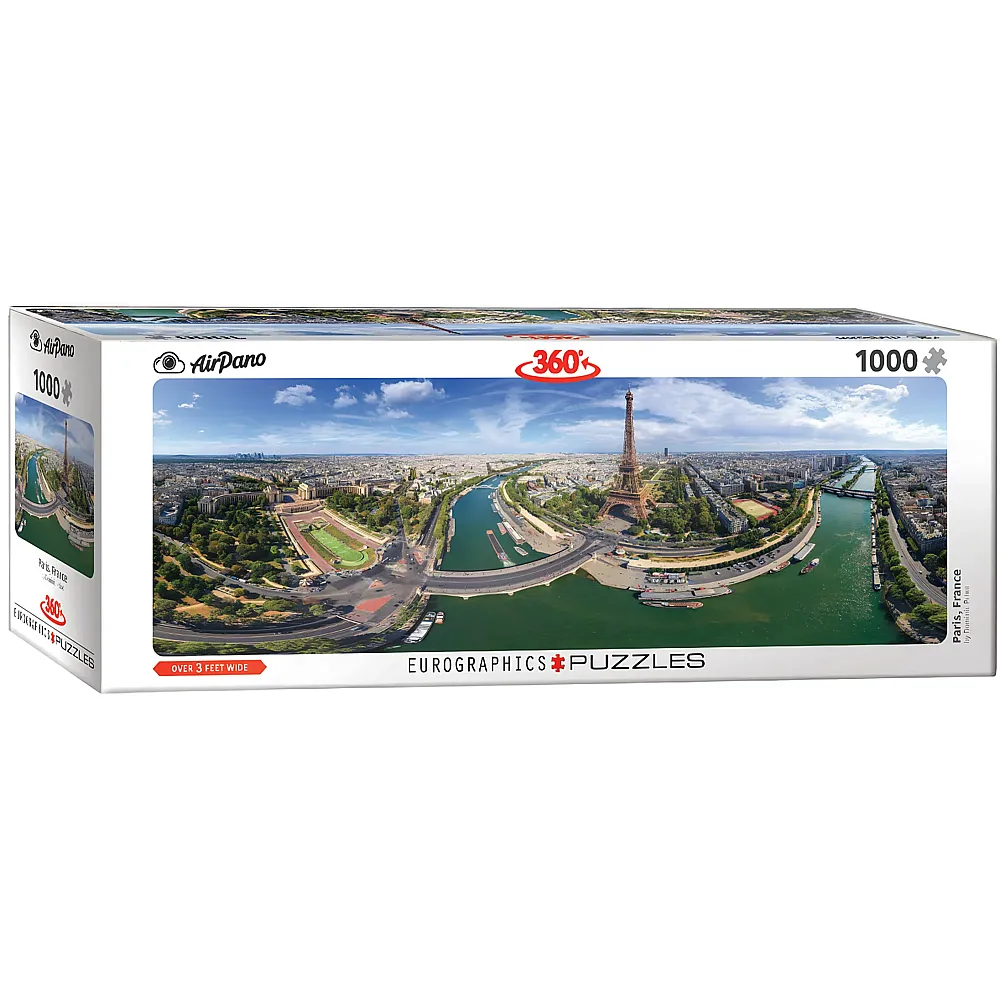 Eurographics Puzzle Panorama Paris, Frankreich - 1000 Teile