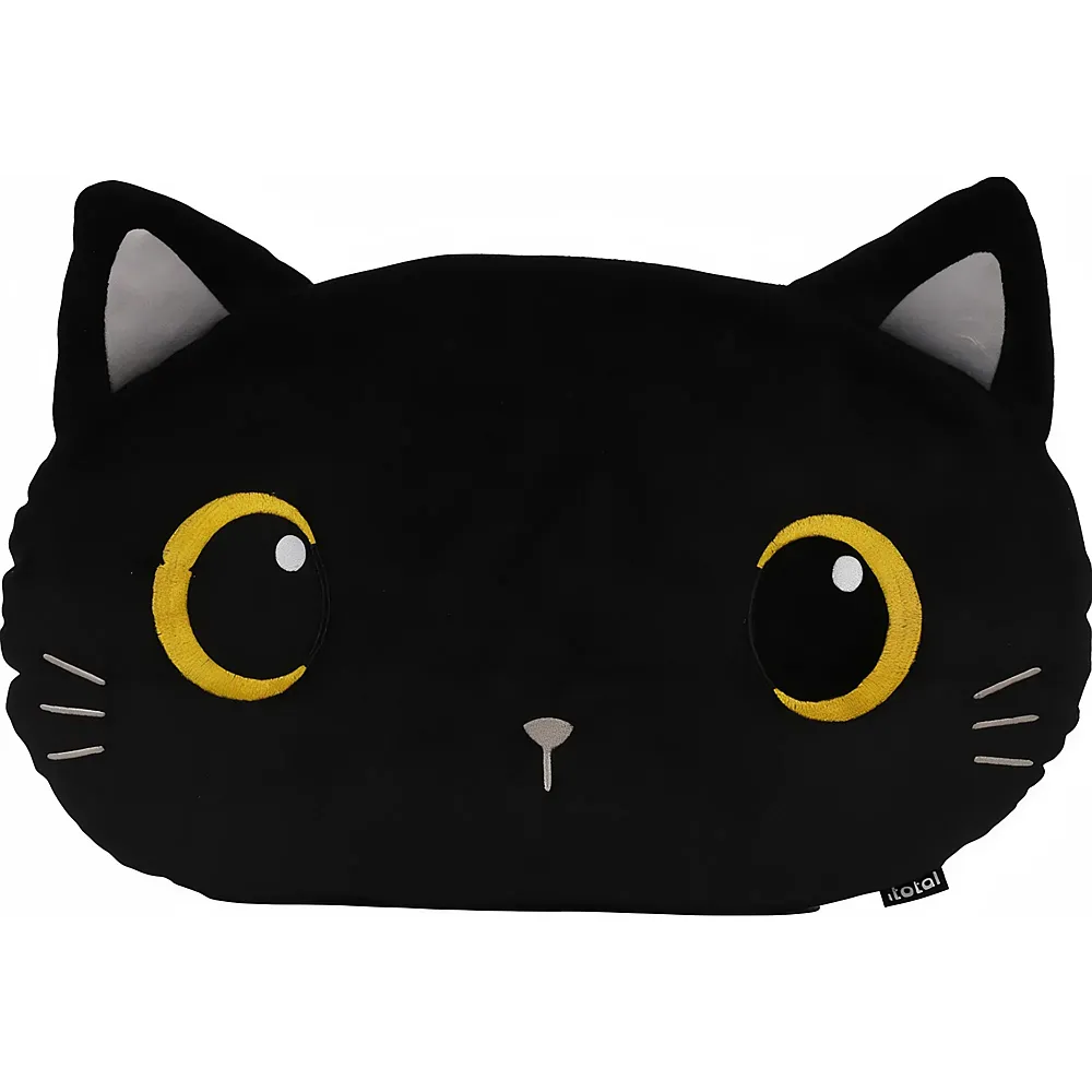 i-total Kissen Black Cat 40 x 30 x 15 cm