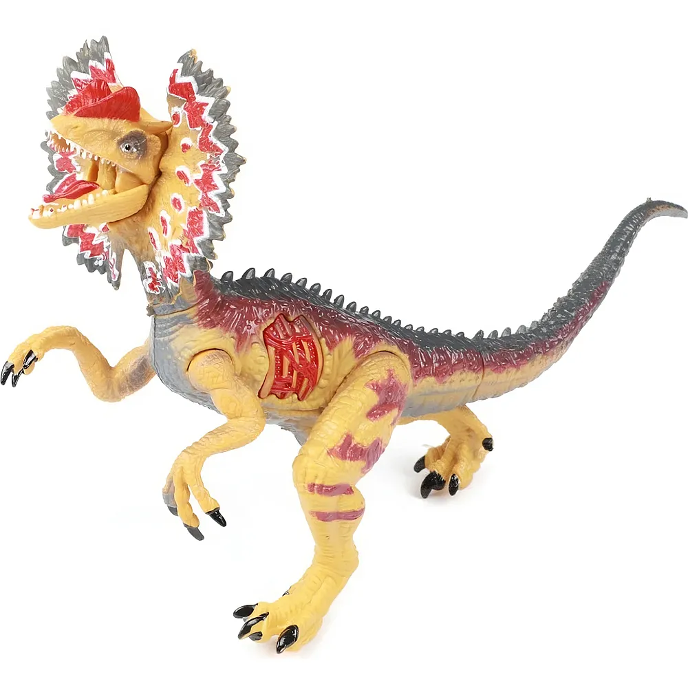 Toi-Toys World of Dinosaurs Dilophosaurus, beweglicher Dino mit Sound