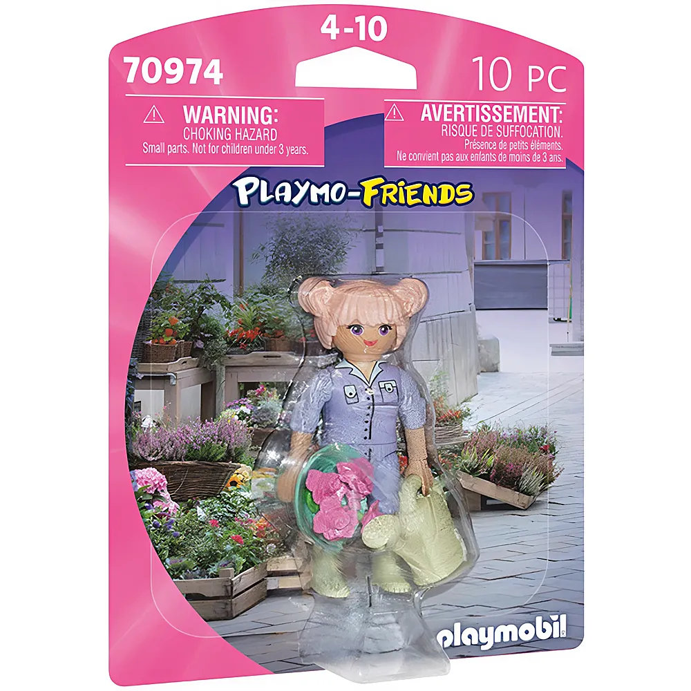 PLAYMOBIL Playmo-Friends Floristin 70974