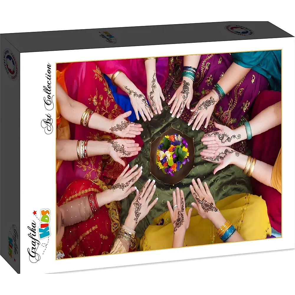 Grafika Puzzle Art Collection Grafika Kids Indian Women - 104 Teile
