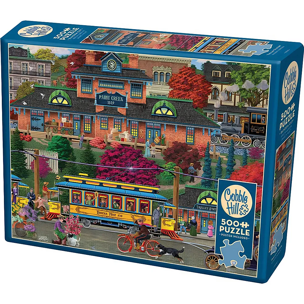 Cobble Hill Puzzle Trolley Station - 500 Teile
