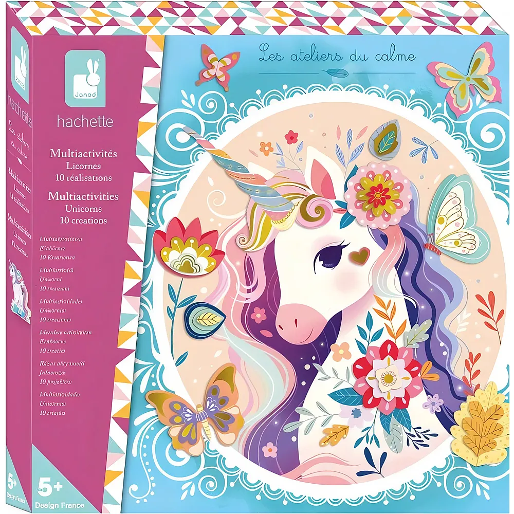 Janod Hachette Einhorn Multiaktivit�t