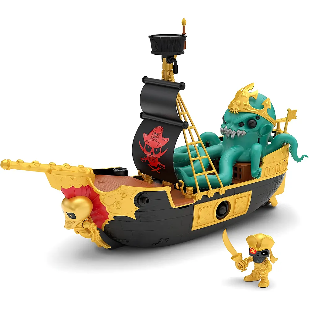 Moose Toys TREASURE X Versunkenes Goldschatzschiff
