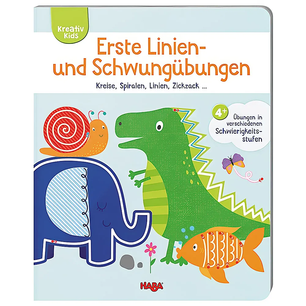 HABA Kreativ Erste Linien- und Schwung�bungen