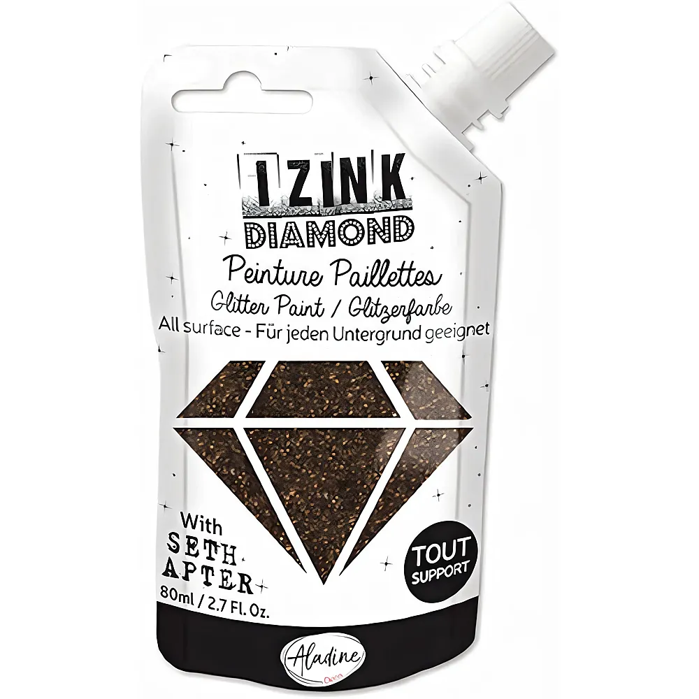 Aladine Izink Izink Diamond Coffee - 80 ml | Farbe & Kreide