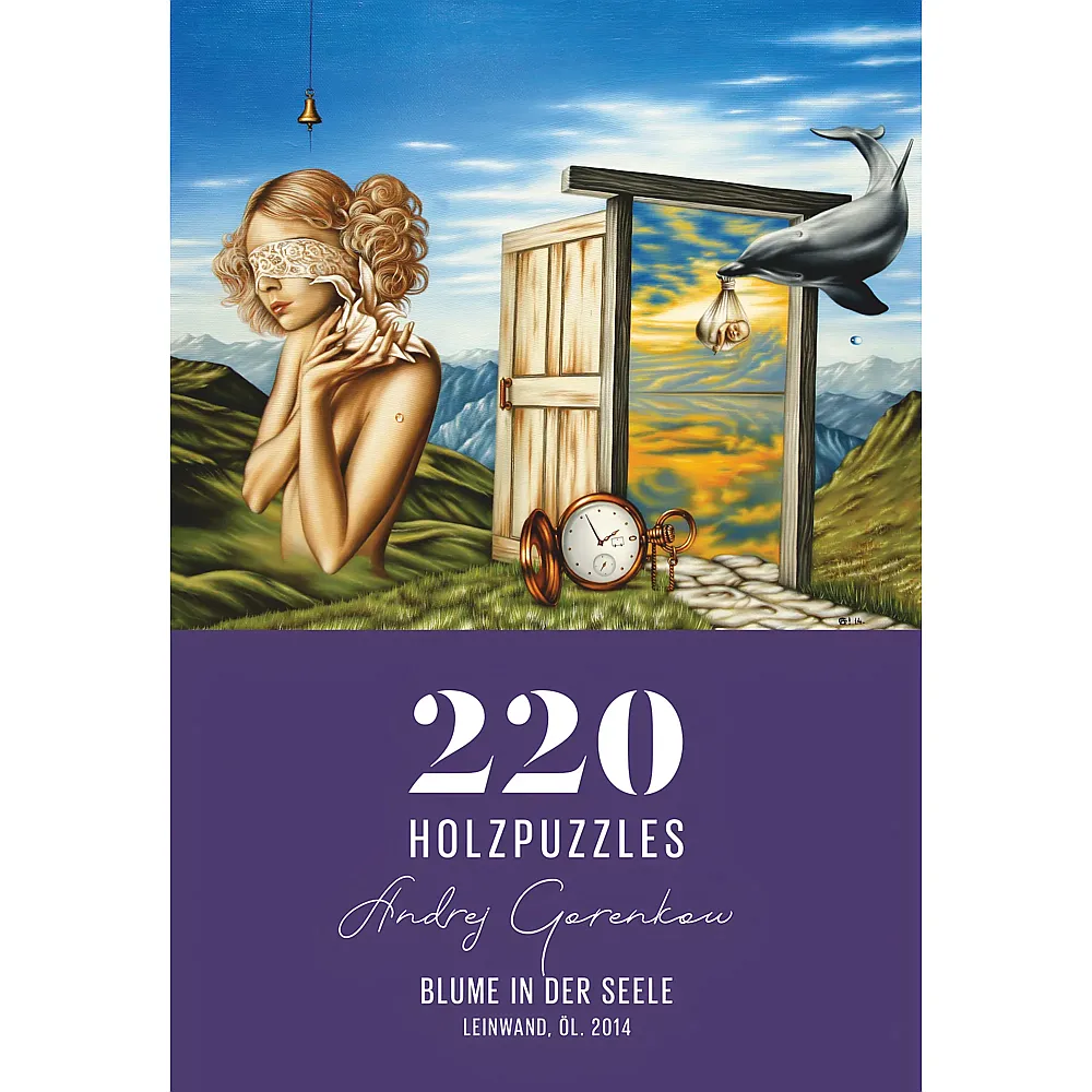 Davici Puzzle Blume in der Seele - 220 Teile
