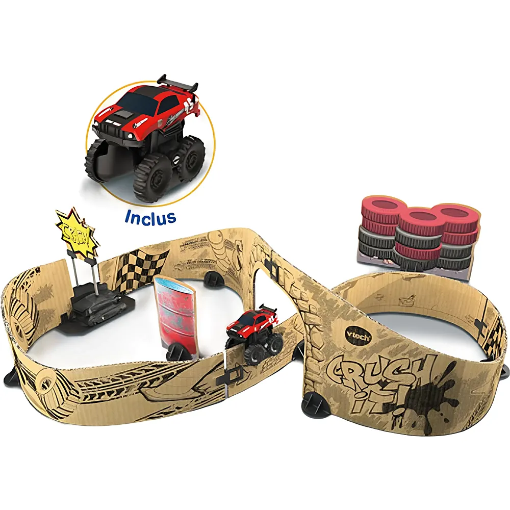 vtech Car-Board Racers - Circuit Monster Tracks - Franais