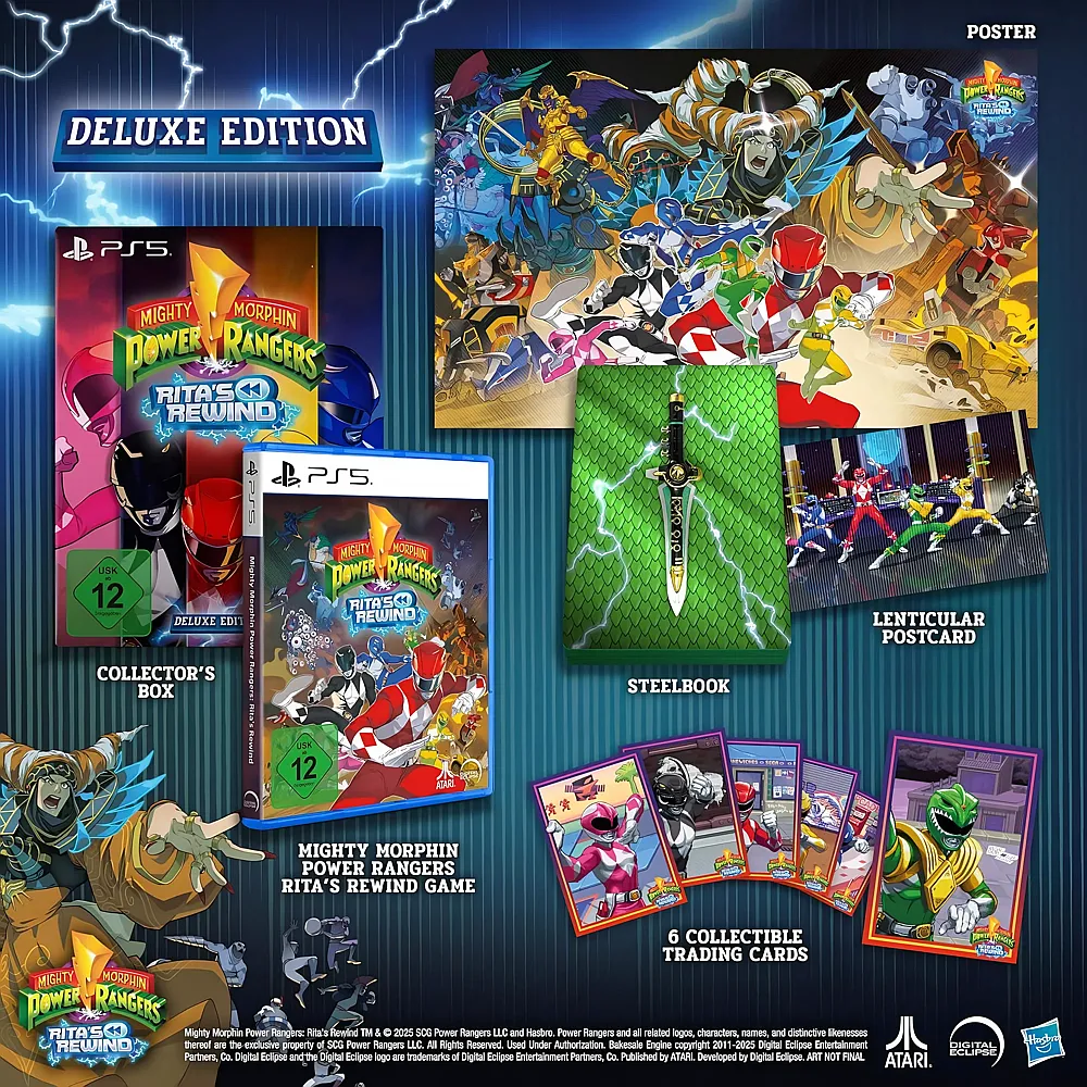 ATARI Mighty Morphin Power Rangers: Ritas Rewind - Deluxe Edition PS5 D