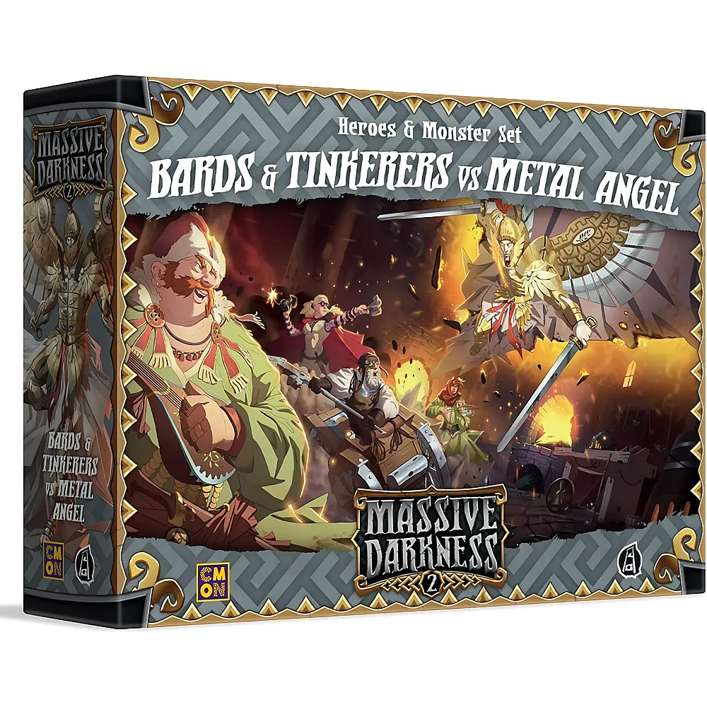 CMON Bards and Tinkerers vs Metal Angel: Massive Darkness 2