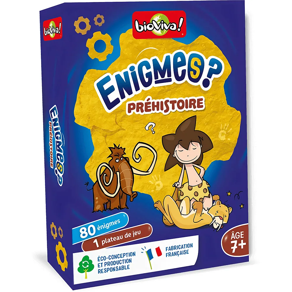 Bioviva Les Enigmes Pr�histoire - Franais
