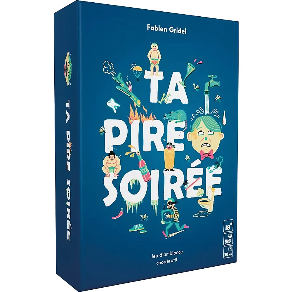 Gigamic Spiele Ta pire Soir�e - Franais