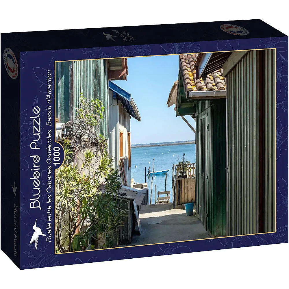 Bluebird Puzzle Ruelle entre les Cabanes Ostr�icoles, Bassin d'Arcachon - 1000 Teile