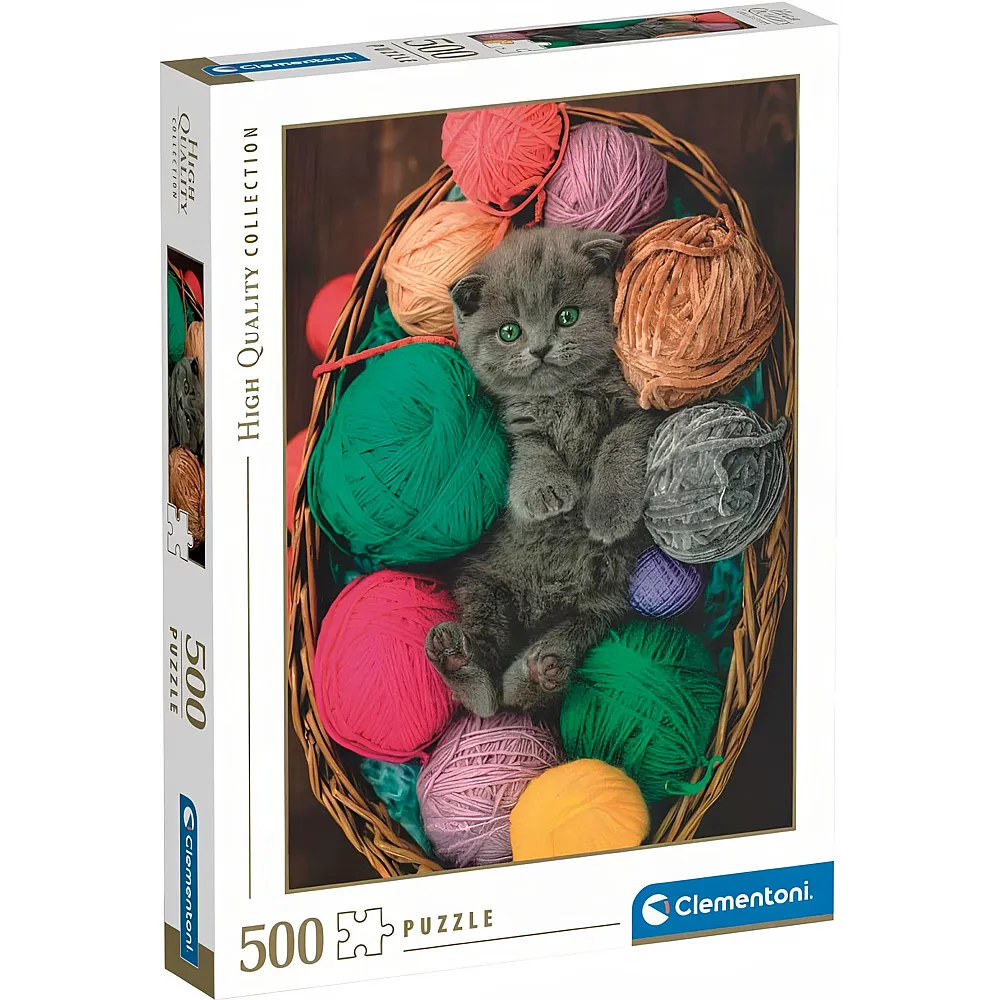 Clementoni Puzzle Katze 500Teile
