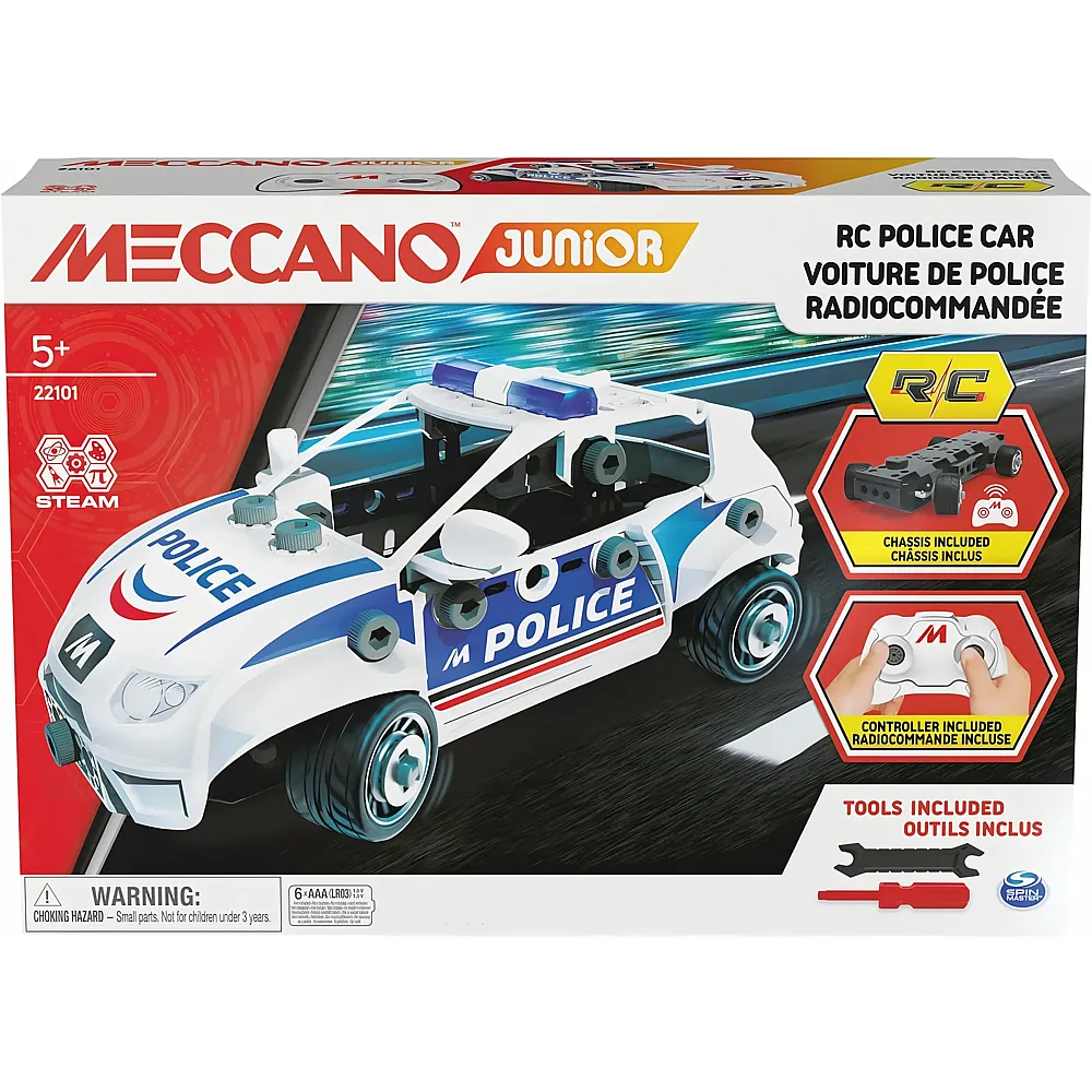 Meccano Junior RC Police