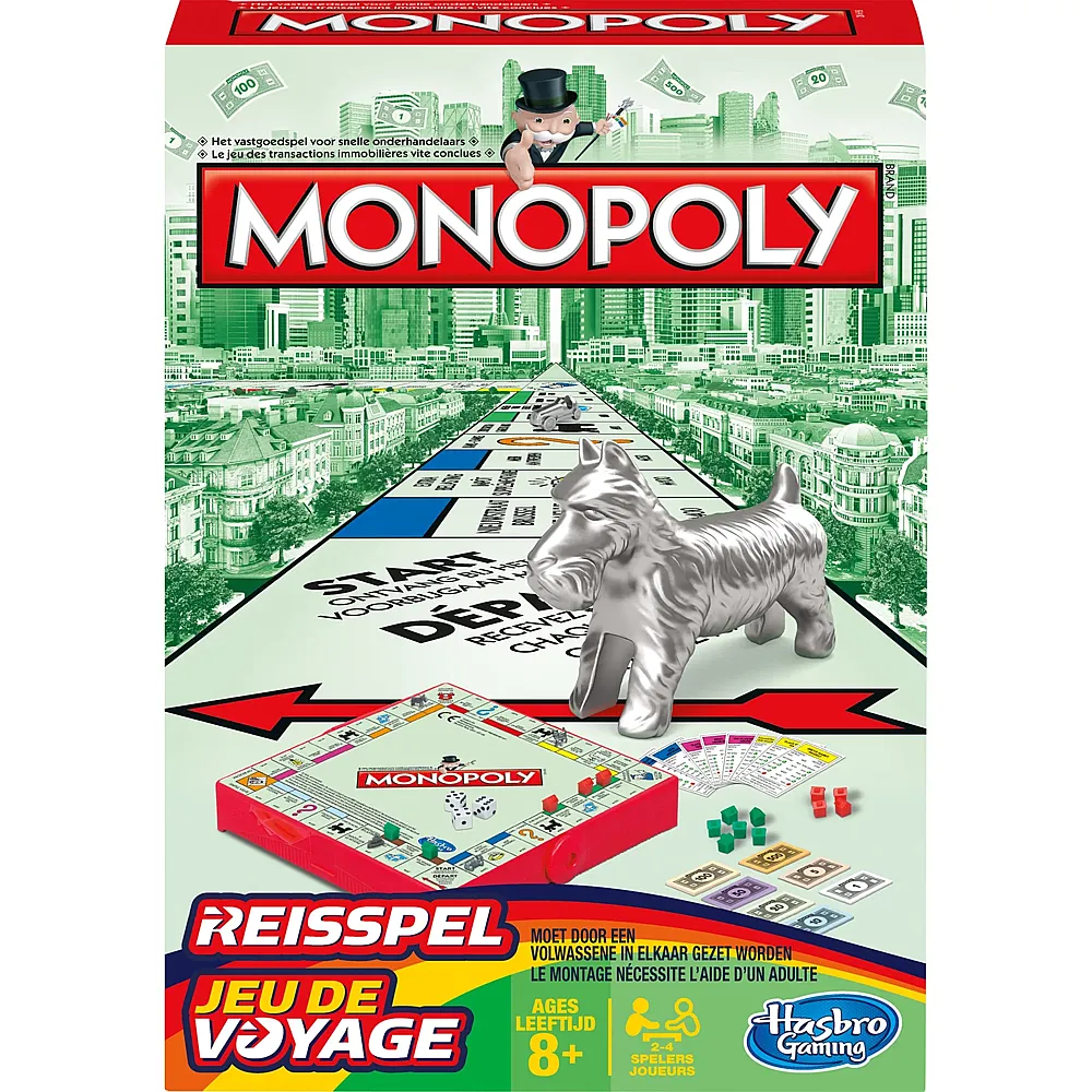 Hasbro Gaming Monopoly Voyage FR | Reisespiele