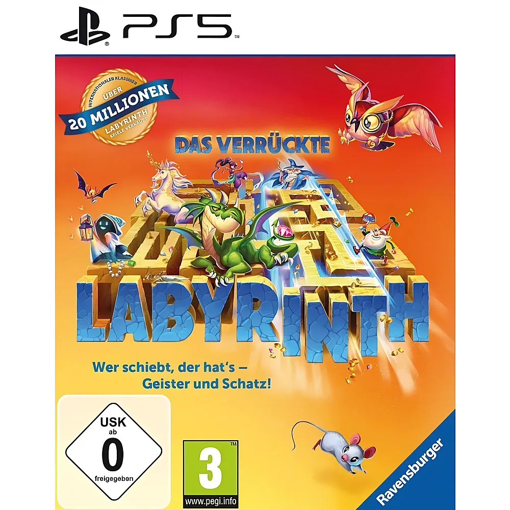 Markt & Technik Das verrckte Labyrinth PS5 D