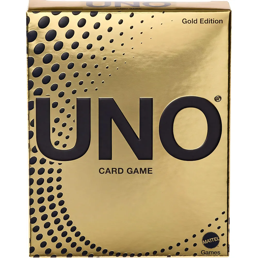 Mattel Games UNO Gold