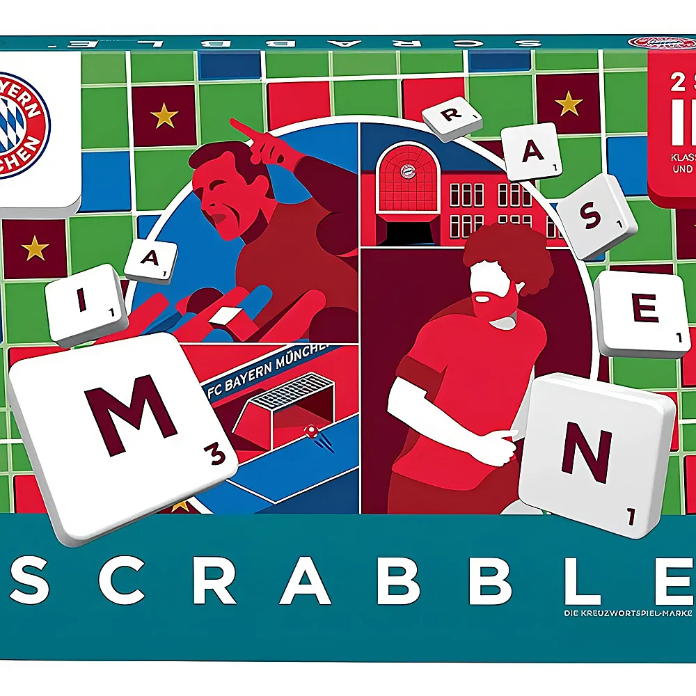 Mattel Games Scrabble FC Bayern Mnchen DE