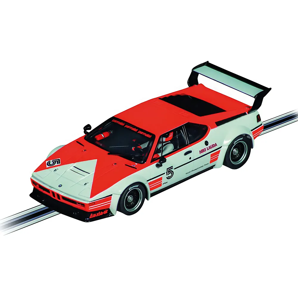 meinspielzeug - Carrera Digital 132 BMW M1 Procar, No.5 Niki Lauda Hockenheim 1979 | Rennbahn Fahrzeuge